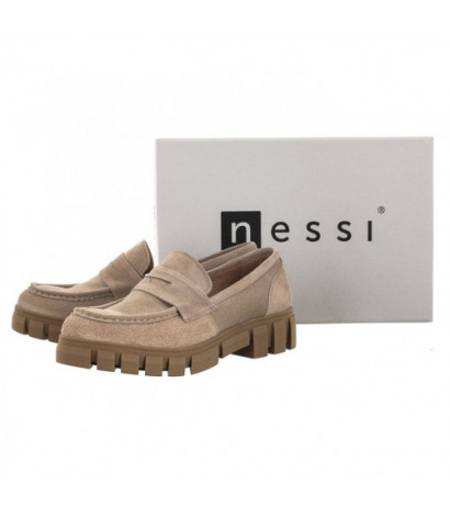 Nessi Beżowe 21086 W1 (NE319-a) shoes