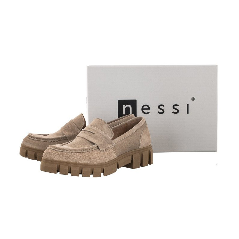 Nessi Beżowe 21086 W1 (NE319-a) shoes