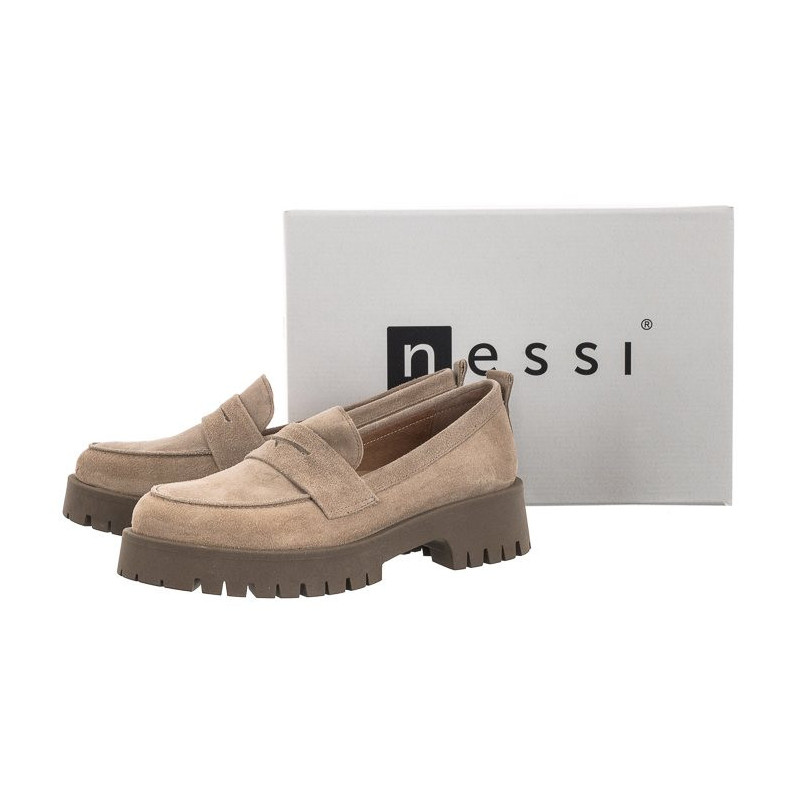 Nessi Beżowe 23077 W1 (NE316-a) shoes