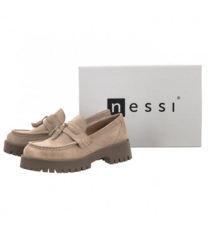 Nessi Beżowe 21079 W1 (NE313-a) shoes