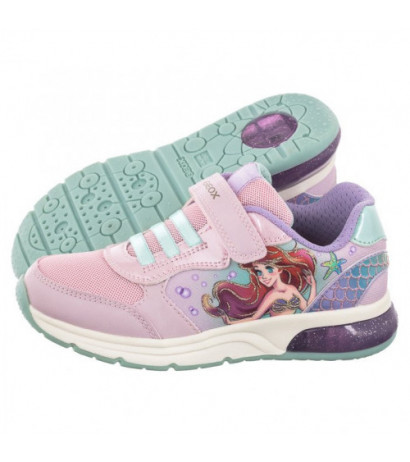 Geox Disney Princess J Spaceclub G. A Pink/Watersea J358VA 011BC CE83B (GE85-a) spordijalatsid