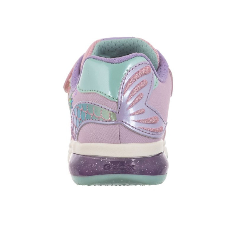 Geox Disney Princess J Spaceclub G. A Pink/Watersea J358VA 011BC CE83B (GE85-a) sporta apavi