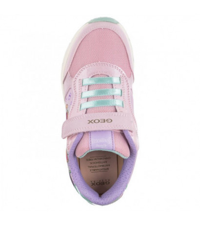 Geox Disney Princess J Spaceclub G. A Pink/Watersea J358VA 011BC CE83B (GE85-a) sporta apavi