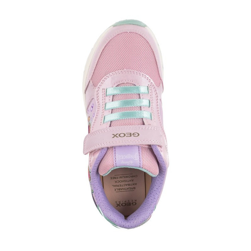 Geox Disney Princess J Spaceclub G. A Pink/Watersea J358VA 011BC CE83B (GE85-a) sporta apavi