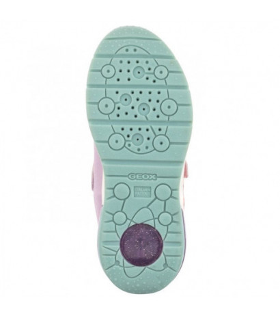 Geox Disney Princess J Spaceclub G. A Pink/Watersea J358VA 011BC CE83B (GE85-a) sporta apavi