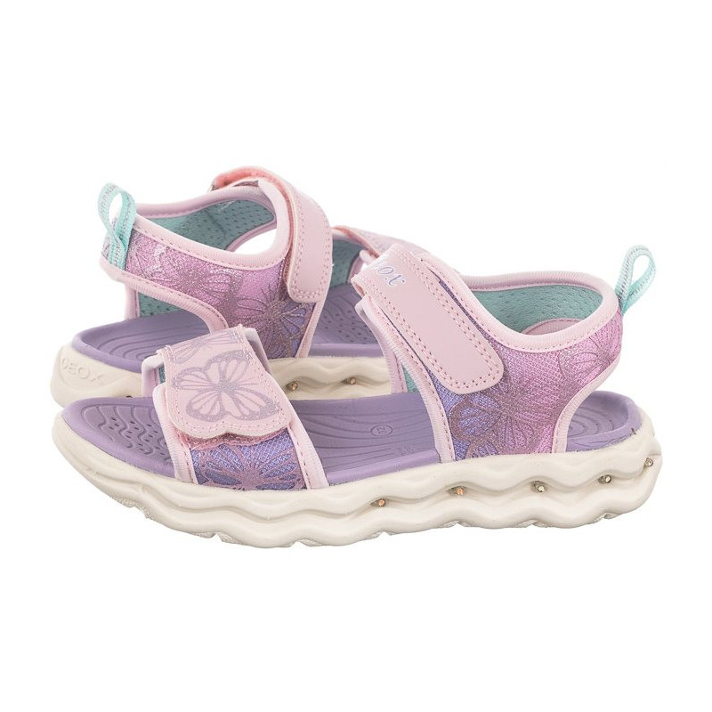 Geox Lights J S.Phyper G. A Pink/Lilac J35FXA 0AS54 C8842 (GE80-a) sandals