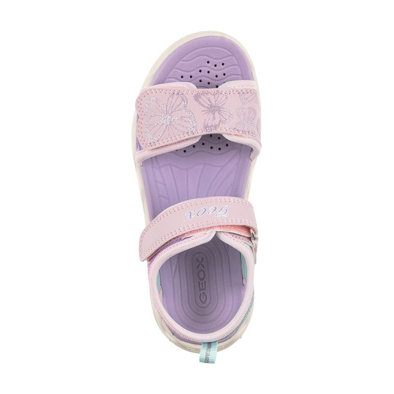 Geox Lights J S.Phyper G. A Pink/Lilac J35FXA 0AS54 C8842 (GE80-a) sandals