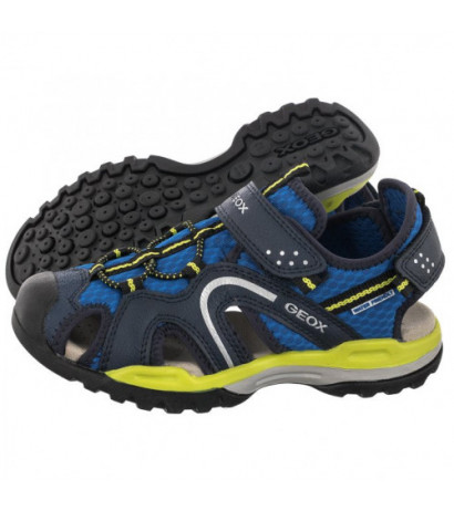 Geox J Borealis B. B Royal/Lime J250RB 014ME C4344 (GE96-a) sports shoes