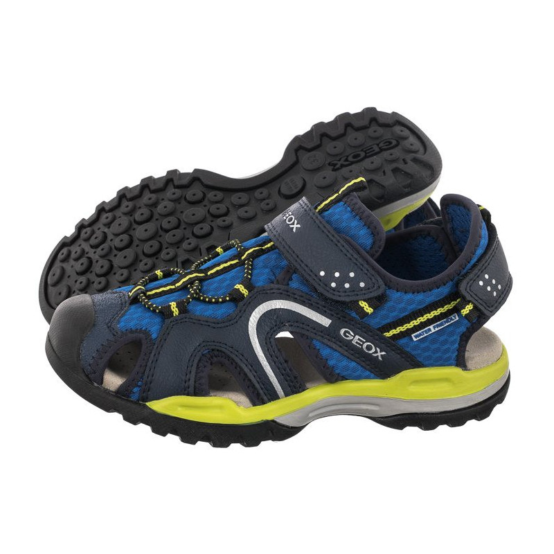 Geox J Borealis B. B Royal/Lime J250RB 014ME C4344 (GE96-a) sports shoes