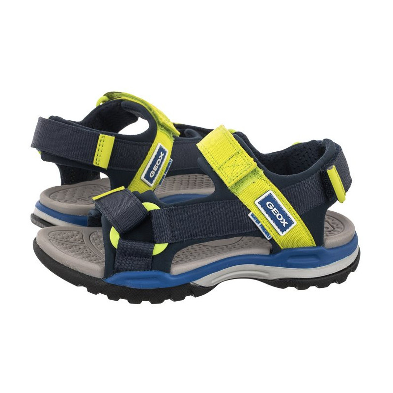 Geox J Borealis B. A Navy/Lime J150RA 01511 C0479 (GE105-a) sandals