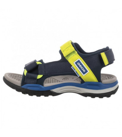 Geox J Borealis B. A Navy/Lime J150RA 01511 C0479 (GE105-a) sandals