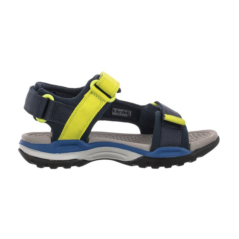 Geox J Borealis B. A Navy/Lime J150RA 01511 C0479 (GE105-a) sandaalid