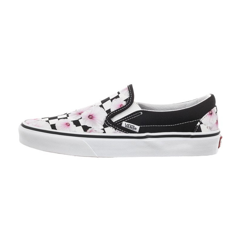 Vans Classic Slip-O Hibiscus Check Black VN0A5JLXBM81 (VA398-a) kingad