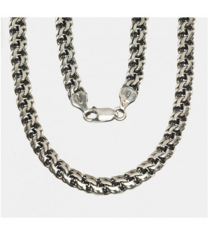 Silver chain Bismark 6 mm...