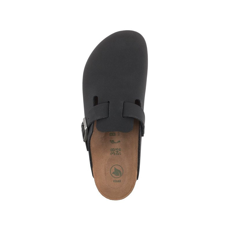 Birkenstock Boston BS Black Vegan 1020497 (BK163-a) šlepetės