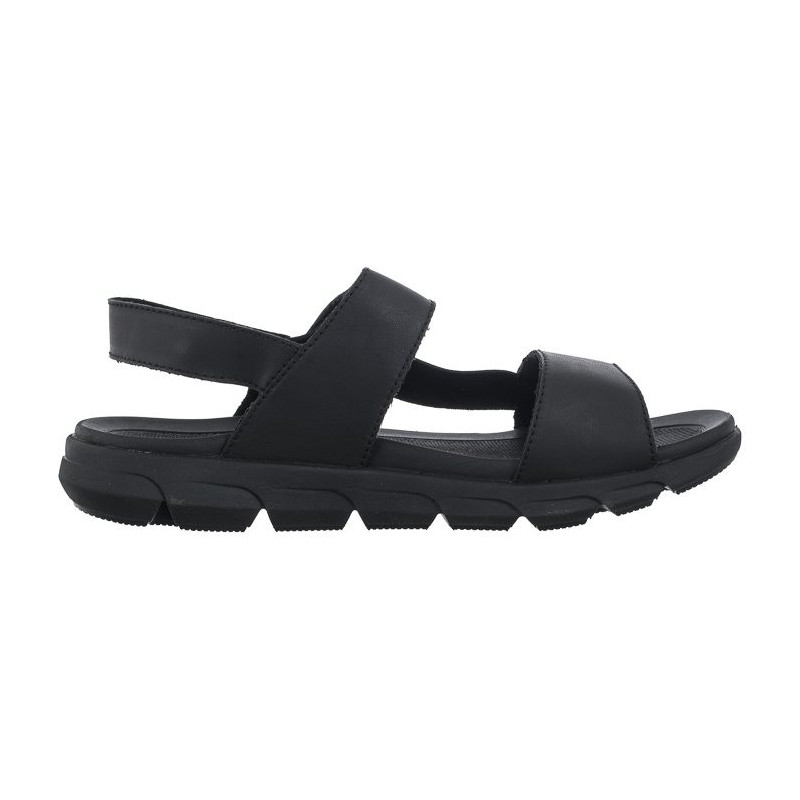 Rieker Czarne 20800-00 Black (RI105-a) sandalai