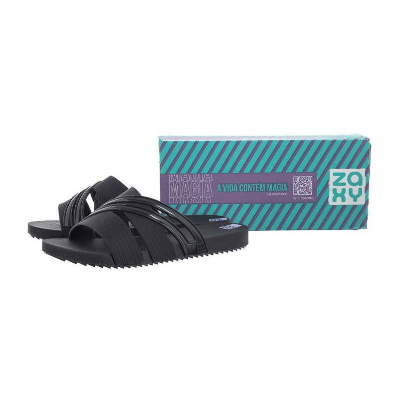 Zaxy Respiro Slide AD JJ285272/AD698 Black (ZA164-a) Moteriški batai/šlepetės