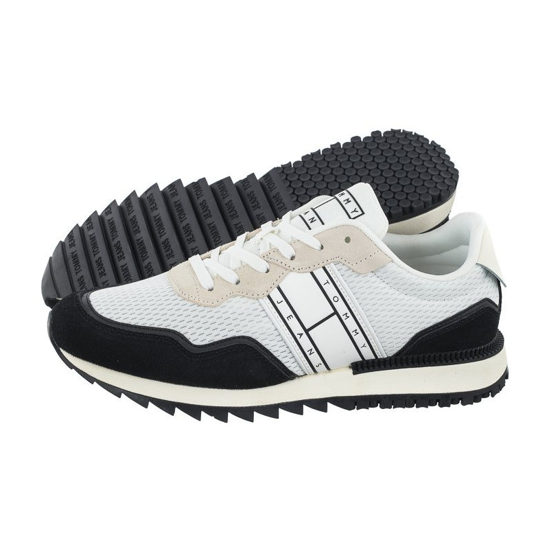 Tommy Hilfiger Tommy Jeans Runner Mix Material Black EM0EM01167 BDS (TH772-a) sportiniai bateliai