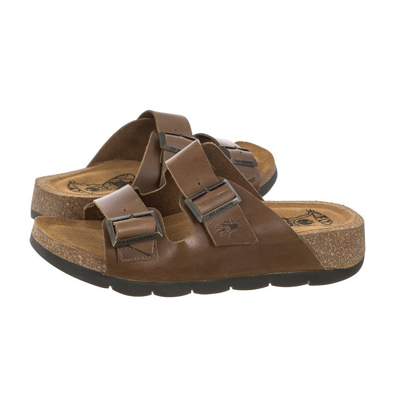 FLY London Caja Bridle Camel P144721005 (FL344-b) Sieviešu apavi/Flip Flops