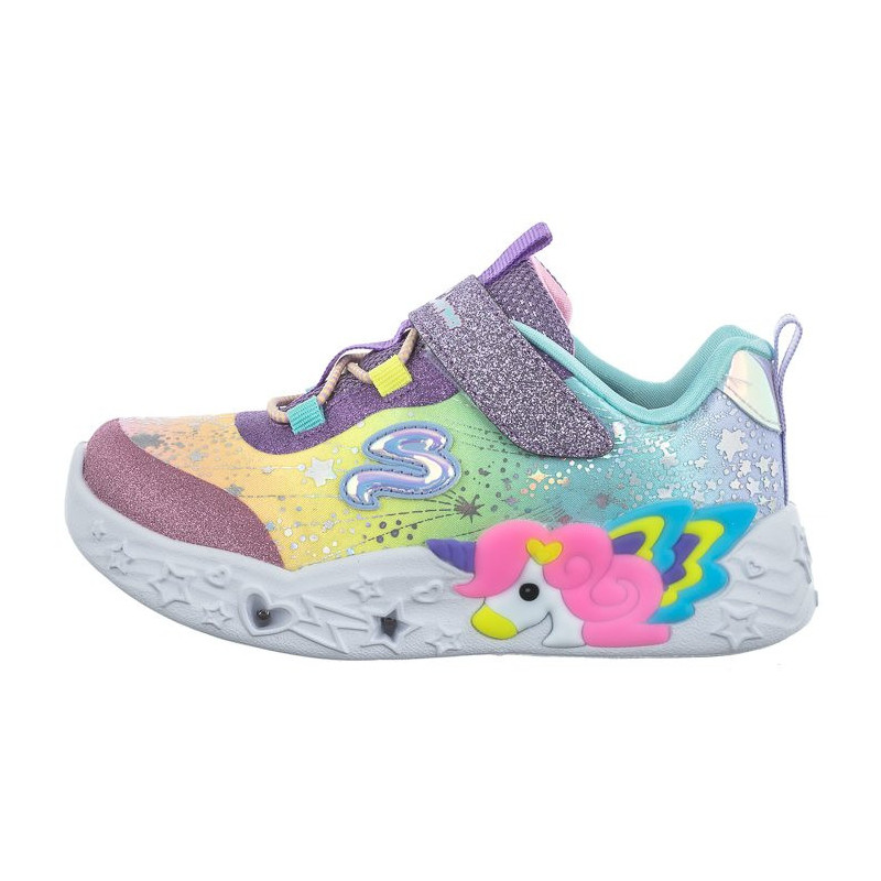 Skechers S Light Unicorn Charmer Twilight Dream Purple/Multi 302681N/PRMT (SK157-a) sports shoes