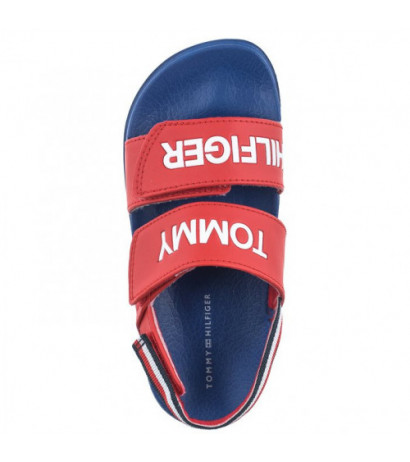 Tommy Hilfiger Logo Velcro Sandal Red T1B2-32927-1172 300 (TH767-b) sandaalid