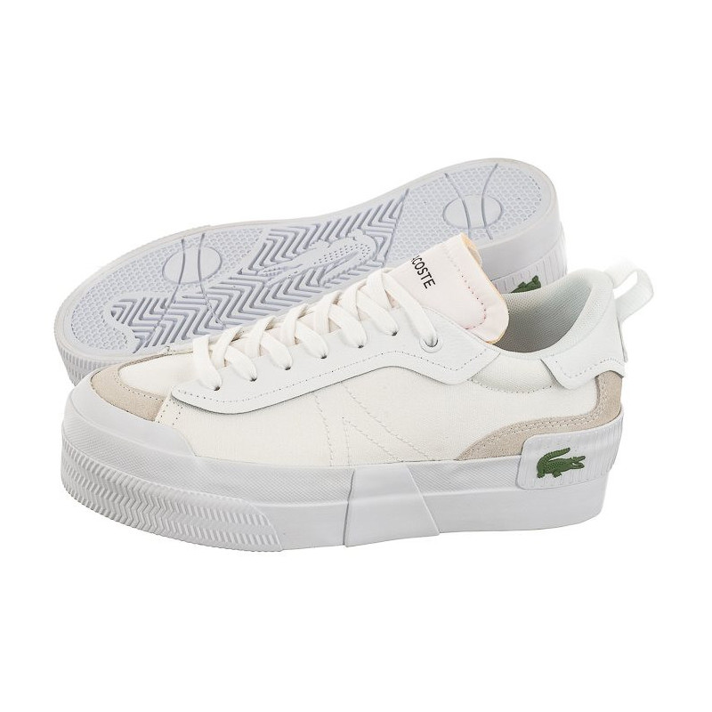 Lacoste Platform 123 1 CFA Wht/Wht 7-45CFA001421G (LC423-a) sporta apavi