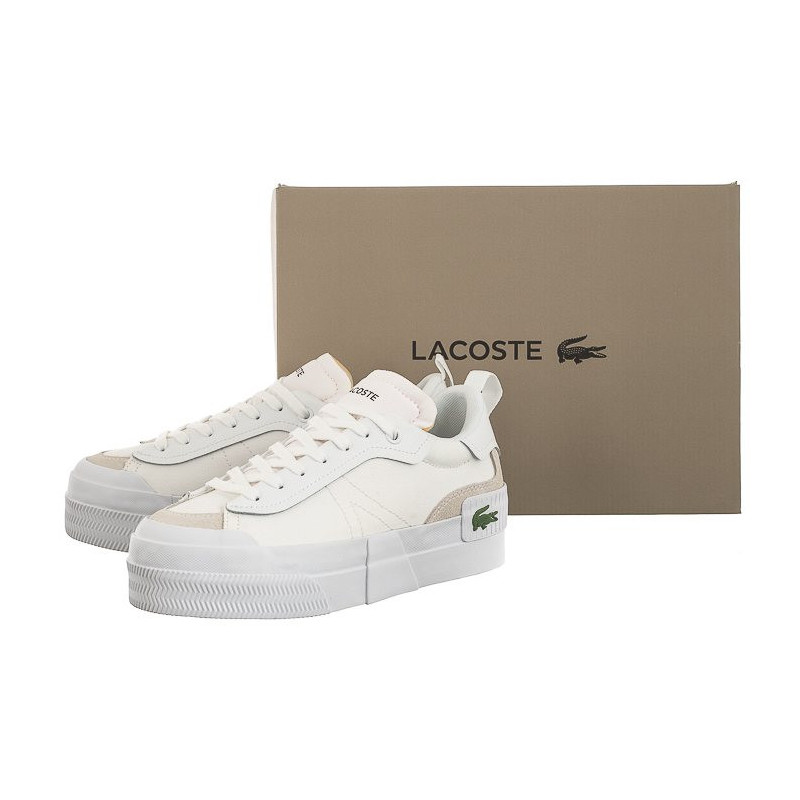 Lacoste Platform 123 1 CFA Wht/Wht 7-45CFA001421G (LC423-a) spordijalatsid