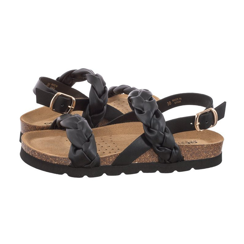 Geox D Brionia H.J Black D35SYJ 000BC C9999 (GE110-a) sandalai