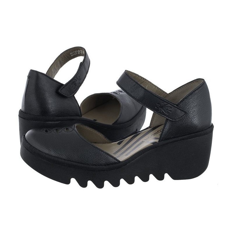 FLY London Biso Ceralin Black P501305010 (FL384-a) shoes