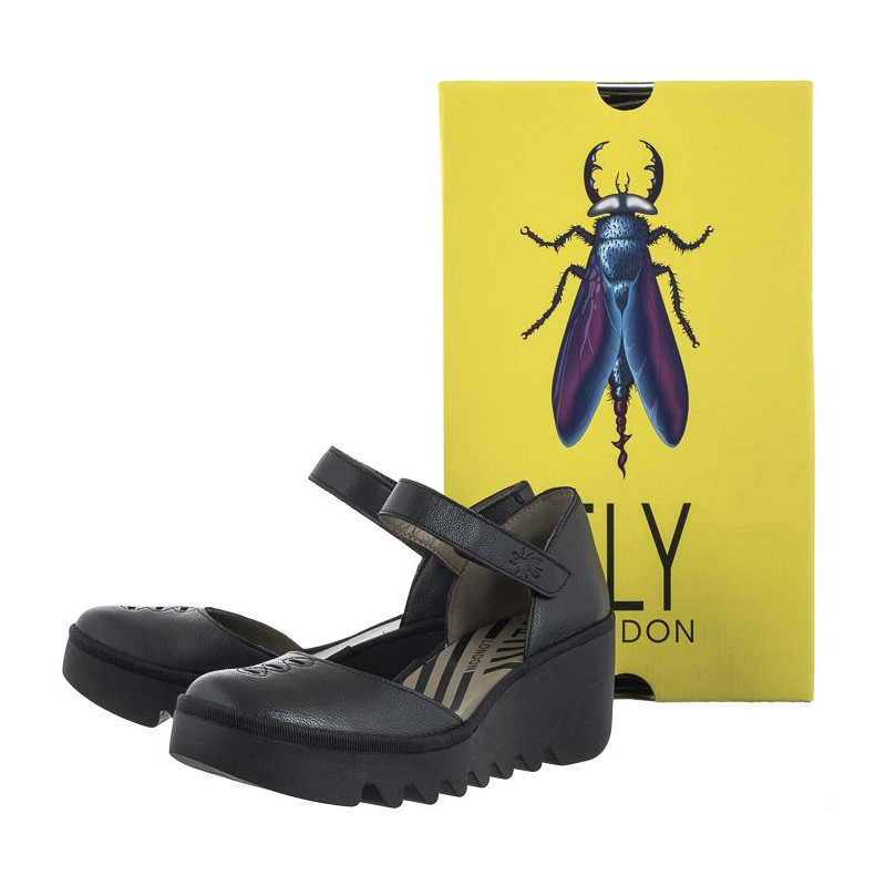 FLY London Biso Ceralin Black P501305010 (FL384-a) shoes