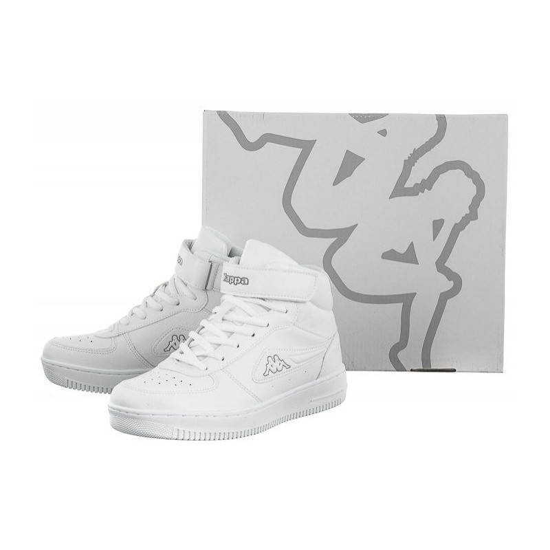 Kappa Bash Mid 242610/1014 White/L Grey (KA230-b) spordijalatsid