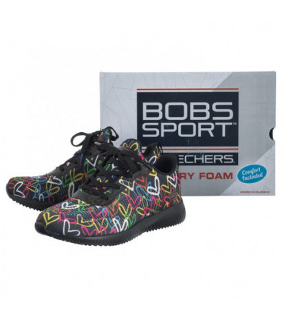 Skechers Bobs Squad Starry Love Black/Multi 117092/BKMT (SK150-b) spordijalatsid