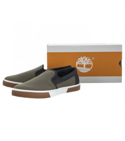 Timberland Union Wharf 2.0 Ek+Slip-On Dark Green Canvas 0A29H4 A58 (TI114-a) sportiniai bateliai 