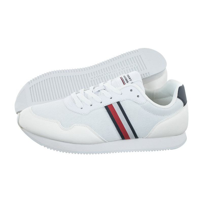 Tommy Hilfiger Core Lo Runner White FM0FM04504 YBS (TH769-a) spordijalatsid