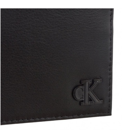 Calvin Klein Logo Hardware Bifold Id Black K50K510441 BDS (CK259-a) handbag