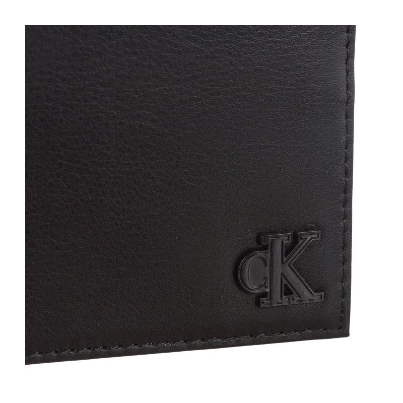 Calvin Klein Logo Hardware Bifold Id Black K50K510441 BDS (CK259-a) rankinė