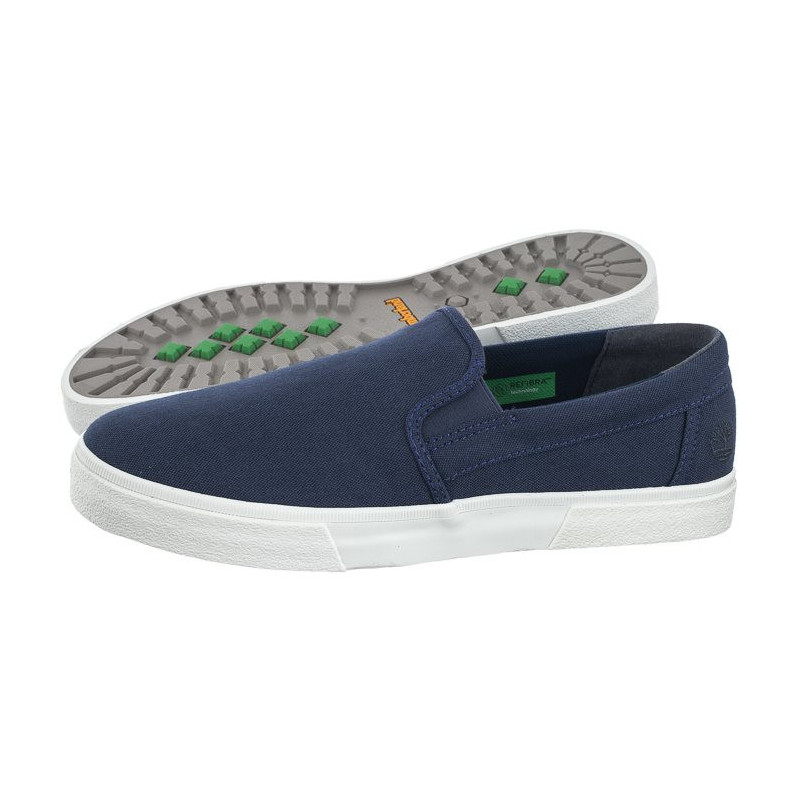 Timberland Union Wharf 2.0 Ek+Slip-On Navy Canvas 0A2888 019 (TI111-a) sportiniai bateliai 