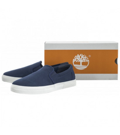 Timberland Union Wharf 2.0 Ek+Slip-On Navy Canvas 0A2888 019 (TI111-a) sportiniai bateliai 