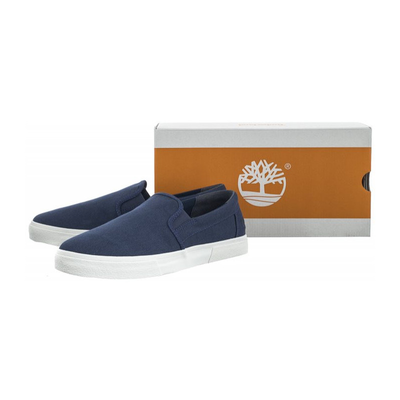 Timberland Union Wharf 2.0 Ek+Slip-On Navy Canvas 0A2888 019 (TI111-a) sportiniai bateliai 