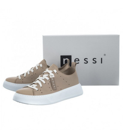 Nessi Beżowe 23411 02 (NE322-b) shoes