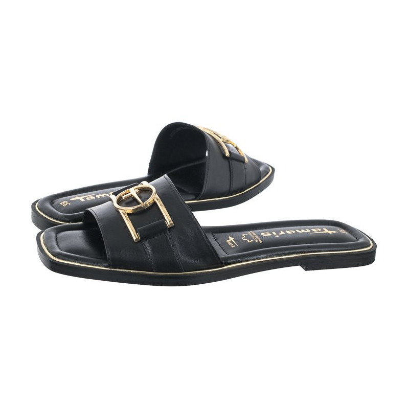 Tamaris Czarne 1-27107-20 001 Black (TM442-a) Sieviešu apavi/Flip Flops