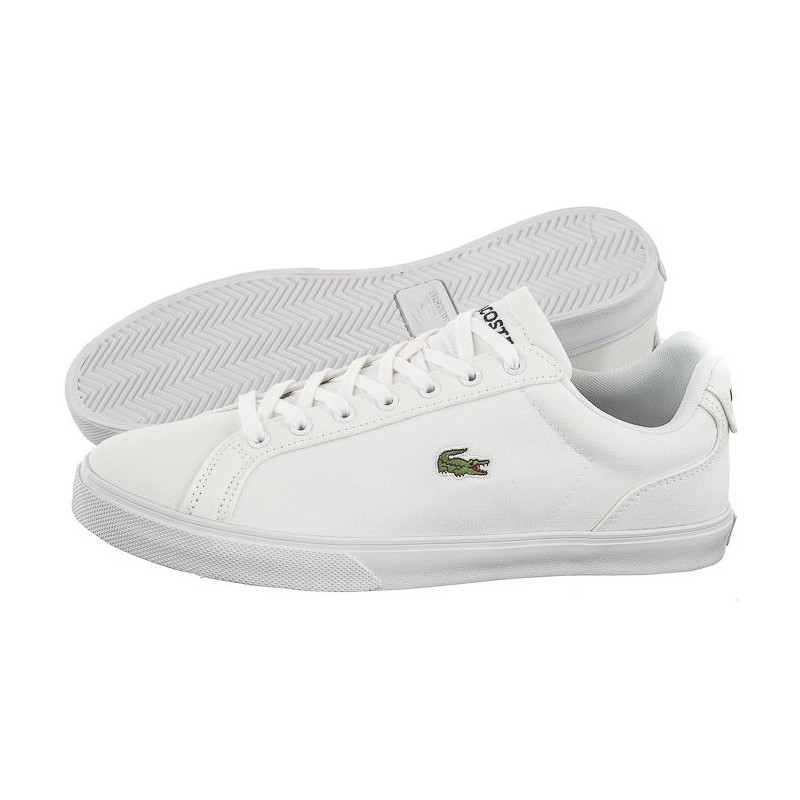 Lacoste Lerond Pro Bl 123 1 CMA Wht/Wht 7-45CMA005421G (LC424-a) čības