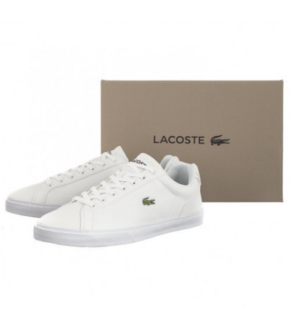 Lacoste Lerond Pro Bl 123 1 CMA Wht/Wht 7-45CMA005421G (LC424-a) čības