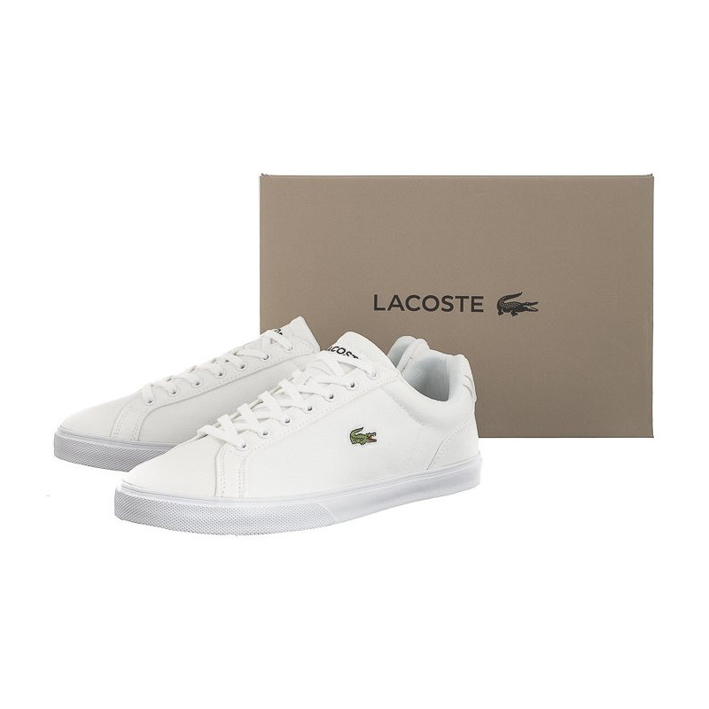 Lacoste Lerond Pro Bl 123 1 CMA Wht/Wht 7-45CMA005421G (LC424-a) čības