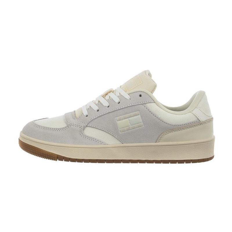 Tommy Hilfiger Tommy Jeans Wmn Retro Cups Suede Ivory EN0EN02112 YBI (TH759-a) sportiniai bateliai