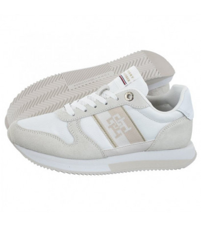 Tommy Hilfiger Runner With TH Webbing White FW0FW06948 YBS (TH773-a) spordijalatsid