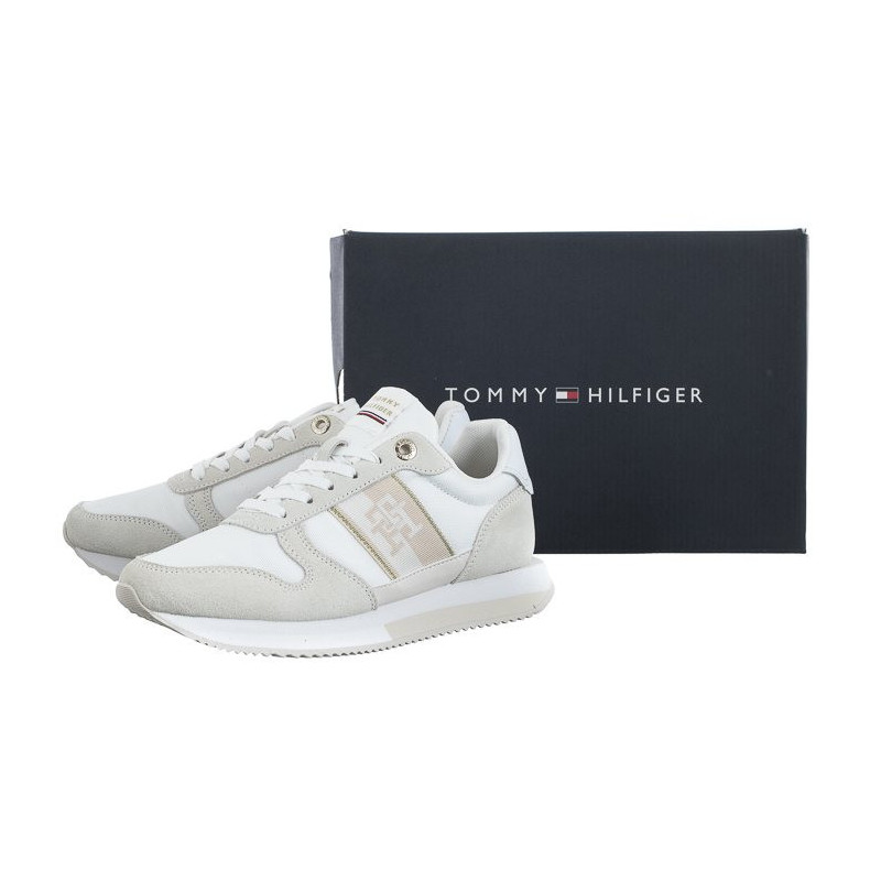 Tommy Hilfiger Runner With TH Webbing White FW0FW06948 YBS (TH773-a) sporta apavi