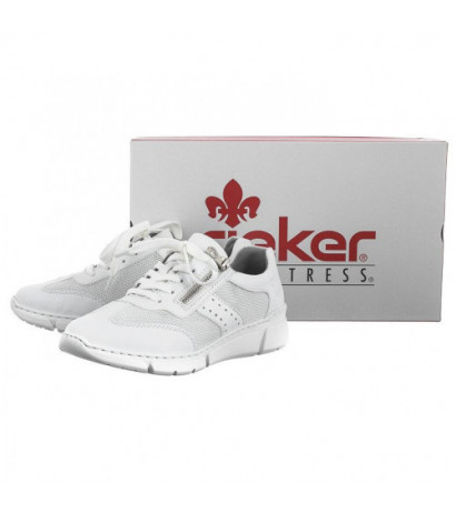 Rieker Białe M0100-80 White (RI111-a) sporta apavi