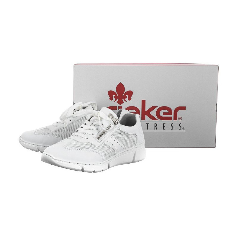 Rieker Białe M0100-80 White (RI111-a) sporta apavi