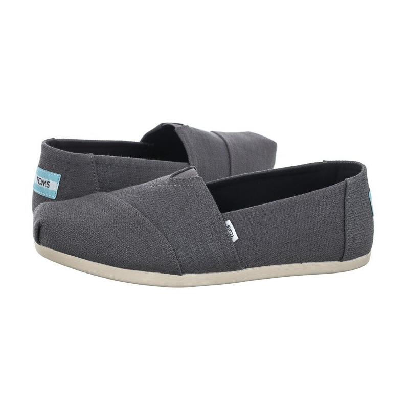 Toms Alpargata Pavement Grey Refibra Tencel Textured Woven 10019652 (TS29-a) kurpes